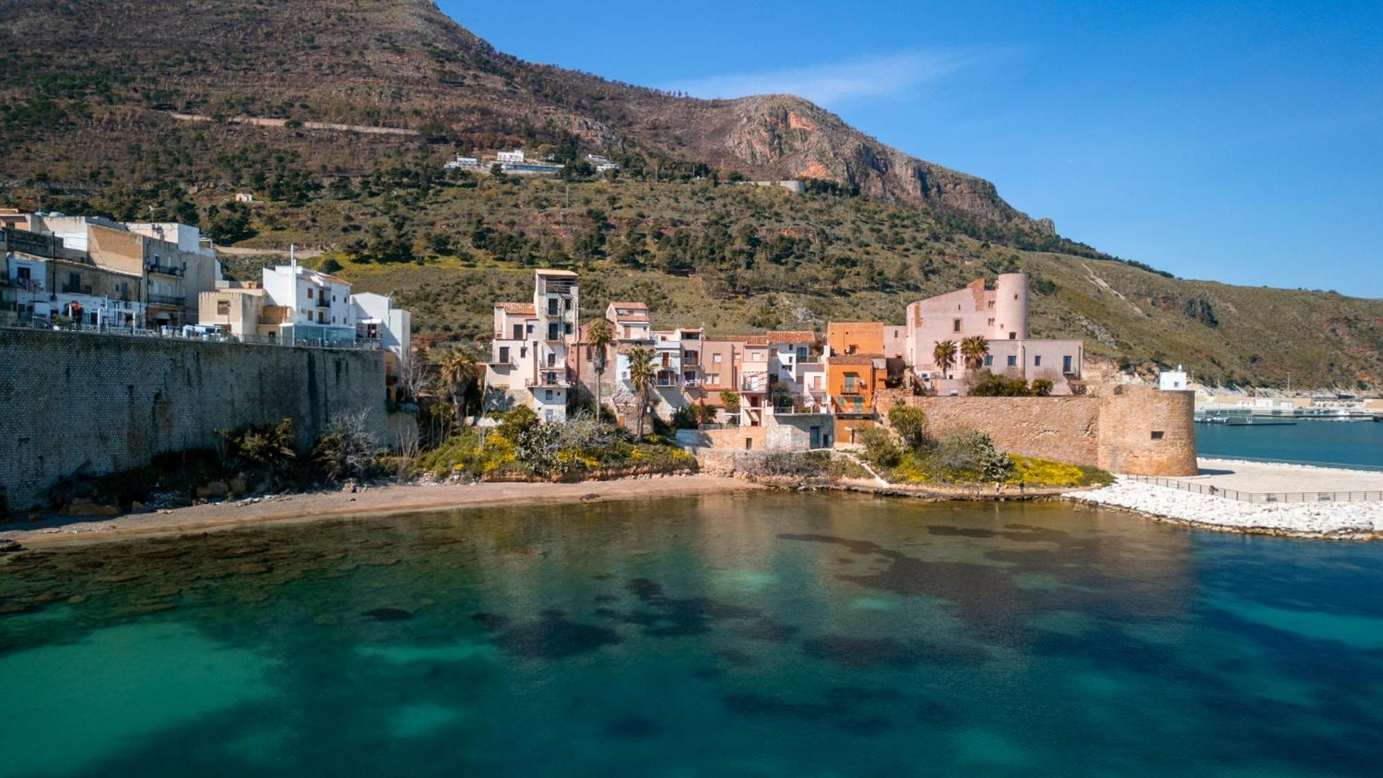 La Casetta Sul Mare Castellammare del Golfo Bagian luar foto